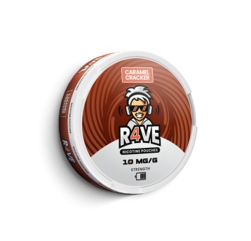 SNUS- NICOTINE 10mg R4VE- Caramel Cracker