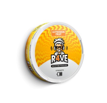 SNUS- NICOTINE 10mg R4VE- La Passion Fruit