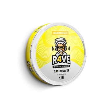 SNUS- NICOTINE 10mg R4VE- Lemoncello