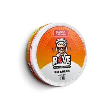 SNUS- NICOTINE 10mg R4VE- Mango Django