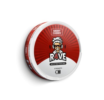 SNUS- NICOTINE 10mg R4VE- Merry Cherry