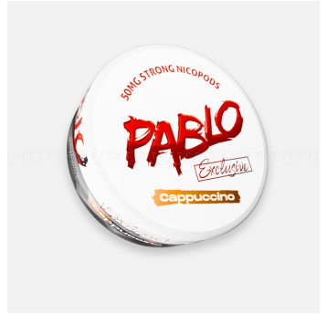 Wor. nikot. PABLO Exclusive Cappuccino 50mg