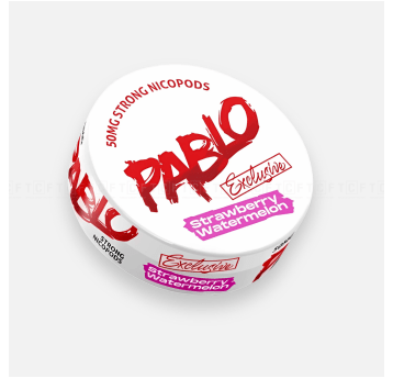 Wor. nikot. PABLO Exclusive Strawberry Waterm 50mg