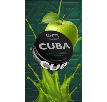 Woreczki nikotynowe CUBA BLACK APPLE JUICE
