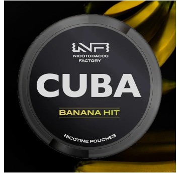 Woreczki nikotynowe CUBA BLACK BANANA HIT 43mg