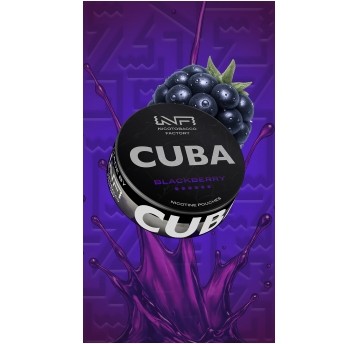 Woreczki nikotynowe CUBA BLACK BLACKBERRY