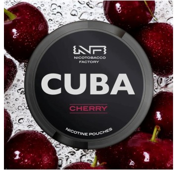 Woreczki nikotynowe CUBA BLACK CHERRY 43mg
