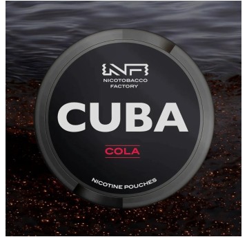 Woreczki nikotynowe CUBA BLACK COLA 43mg