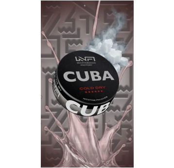Woreczki nikotynowe CUBA BLACK COLD DRY