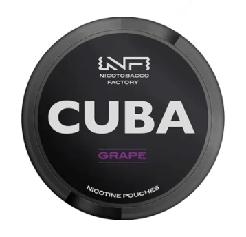 Woreczki nikotynowe CUBA BLACK GRAPE 43mg