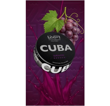 Woreczki nikotynowe CUBA BLACK GRAPE