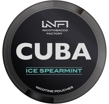 Woreczki nikotynowe CUBA BLACK ICE SPEARMINT 43mg