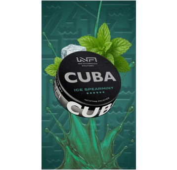 Woreczki nikotynowe CUBA BLACK ICE SPEARMINT