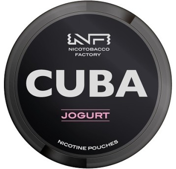 Woreczki nikotynowe CUBA BLACK JOGURT 43mg
