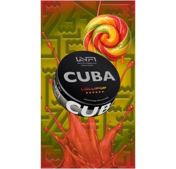 Woreczki nikotynowe CUBA BLACK LOLLIPOP