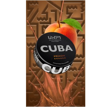 Woreczki nikotynowe CUBA BLACK PEACH