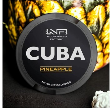 Woreczki nikotynowe CUBA BLACK PINEAPPLE 43mg
