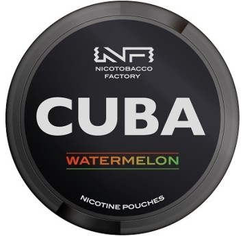 Woreczki nikotynowe CUBA BLACK WATERMELON 43mg