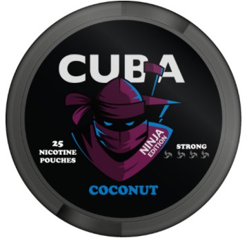 Woreczki nikotynowe CUBA NINJA COCONUT 30mg