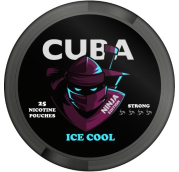 Woreczki nikotynowe CUBA NINJA ICE COOL 30mg