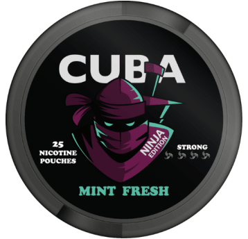 Woreczki nikotynowe CUBA NINJA MINT FRESH 30mg