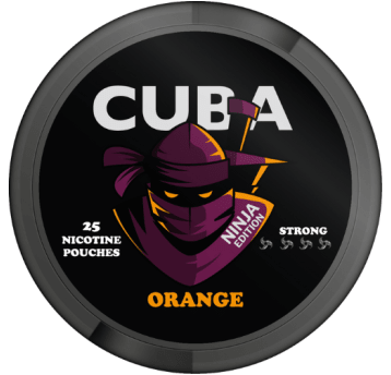 Woreczki nikotynowe CUBA NINJA ORANGE 30mg