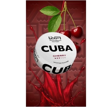 Woreczki nikotynowe CUBA WHITE CHERRY 10,4mg