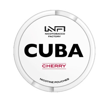 Woreczki nikotynowe CUBA WHITE CHERRY 16mg