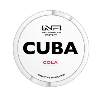 Woreczki nikotynowe CUBA WHITE COLA 16mg