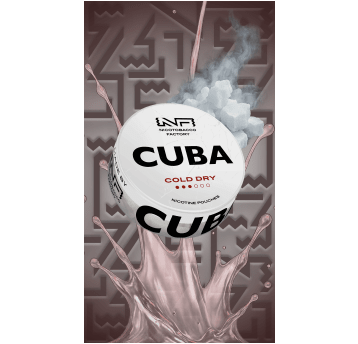 Woreczki nikotynowe CUBA WHITE COLD DRY 10,4mg