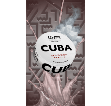 Woreczki nikotynowe CUBA WHITE COLD DRY 10,4mg