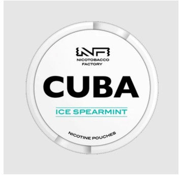 Woreczki nikotynowe CUBA WHITE ICE SPEARMINT 16mg