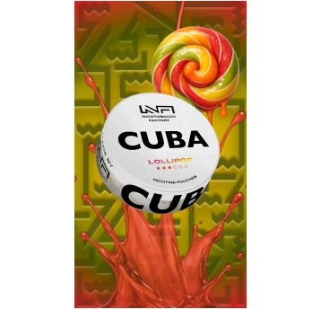 Woreczki nikotynowe CUBA WHITE LOLLIPOP 10,4mg