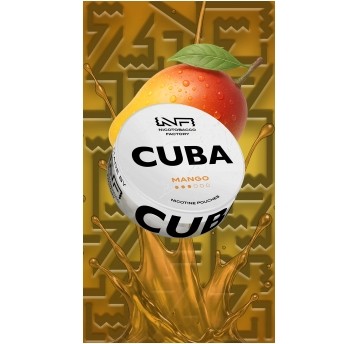 Woreczki nikotynowe CUBA WHITE MANGO 10,4mg