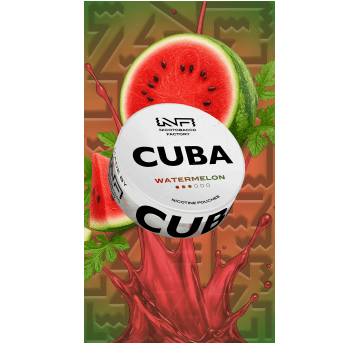 Woreczki nikotynowe CUBA WHITE WATERMELON 10,4mg