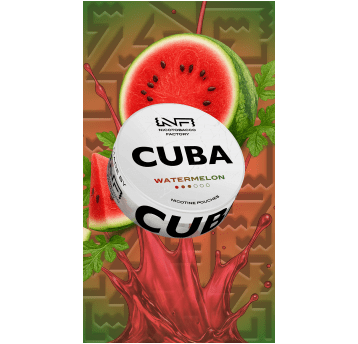 Woreczki nikotynowe CUBA WHITE WATERMELON 10,4mg