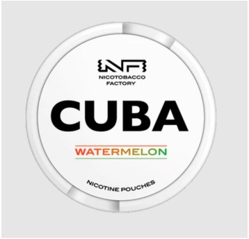 Woreczki nikotynowe CUBA WHITE WATERMELON 16mg