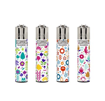 Zapalniczka CLIPPER CP11 SPRING PRINT (48 szt.)