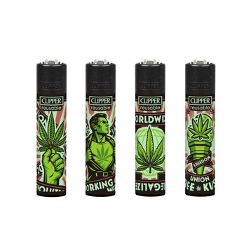 Zapalniczka CLIPPER CP11 WEED VOLUTION (48 szt.)