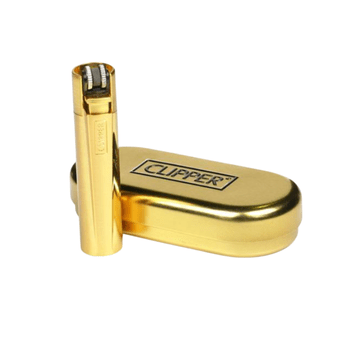 Zapalniczka CLIPPER Metal Gold (12 szt.)