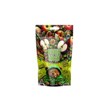 Żelki - BRAIN WASH - Sour Apple 100g