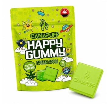 Żelki Konopne Canapuff Happy Gummy 20g Green Appli